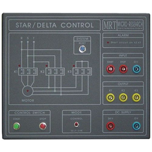 SIM-01 : Star/Delta Motor Control Simulator