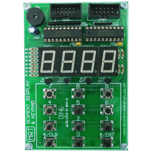 MCT-02-2 Segment and 4x3 Key switch